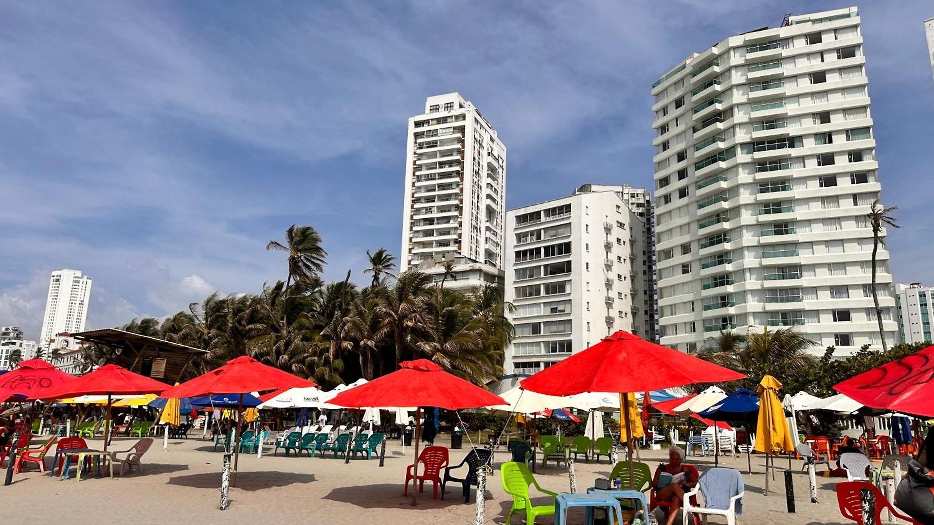 Relajante Vista Al Mar, Piso Alto, Cerca Hilton, Dann Carlton, A Pocos Pasos Del Mar Apartamento Cartagena