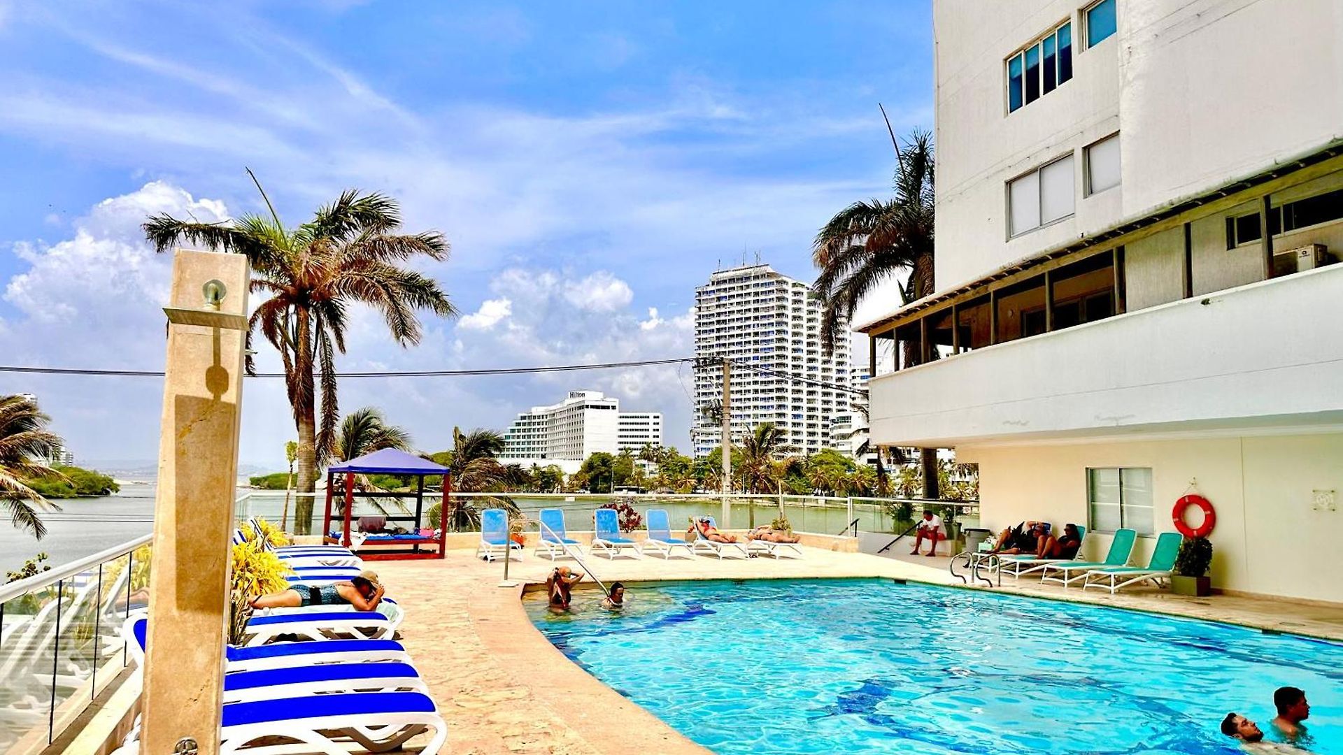 Relajante Vista Al Mar, Piso Alto, Cerca Hilton, Dann Carlton, A Pocos Pasos Del Mar Cartagena