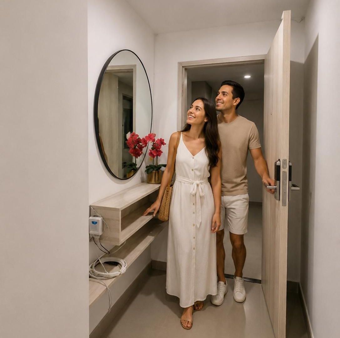 Apartamento Relajante Vista Al Mar, Piso Alto, Cerca Hilton, Dann Carlton, A Pocos Pasos Del Mar