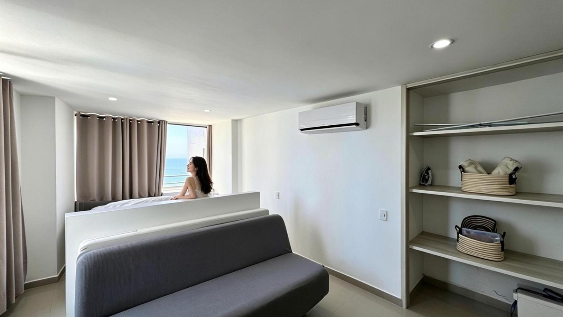 Relajante Vista Al Mar, Piso Alto, Cerca Hilton, Dann Carlton, A Pocos Pasos Del Mar Apartamento