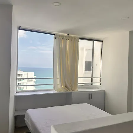Relajante Vista Al Mar, Piso Alto, Cerca Hilton, Dann Carlton, A Pocos Pasos Del Mar Cartagena